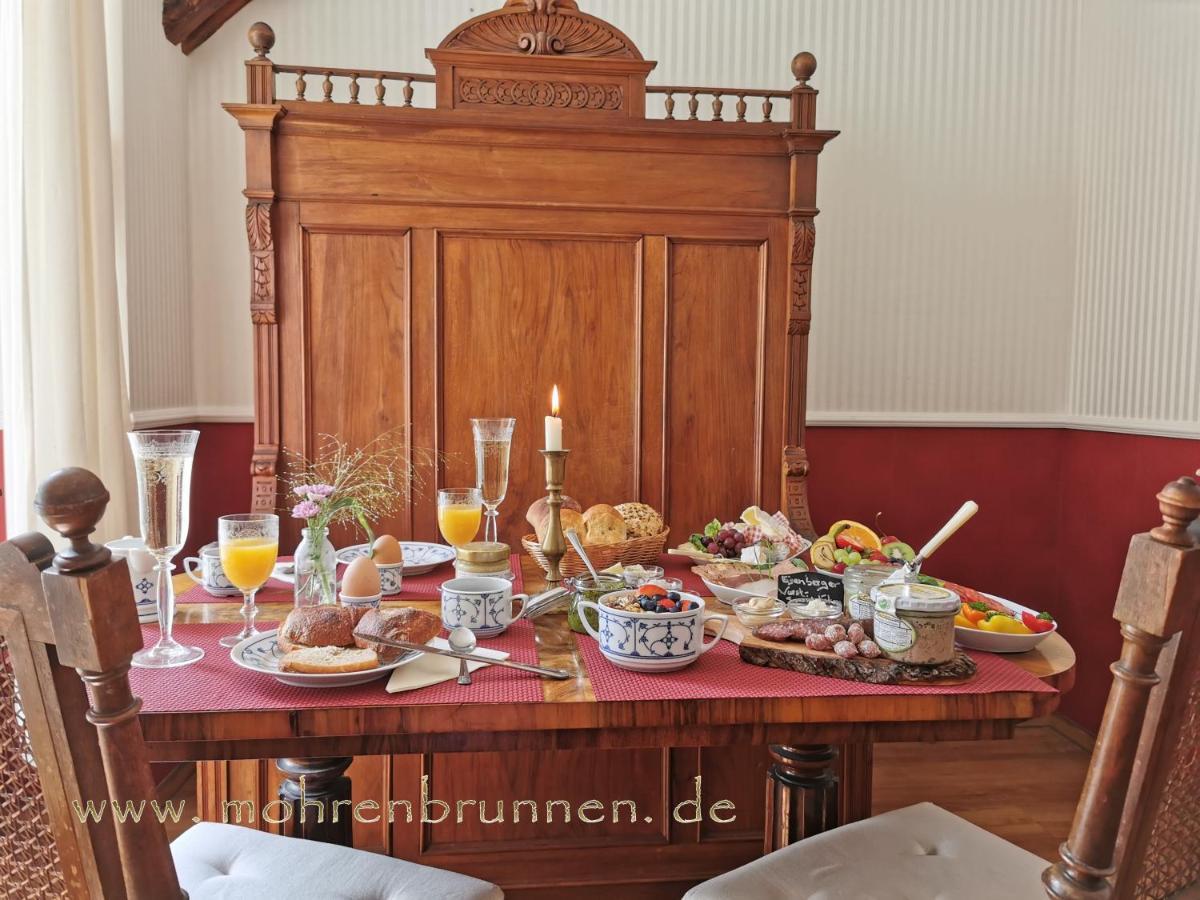 Hotel & Cafe Mohrenbrunnen Eisenberg  Exteriér fotografie